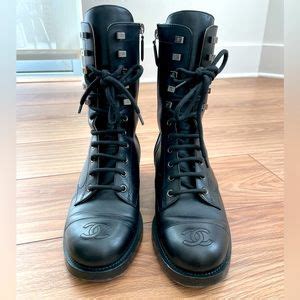 chanel bad boy boots